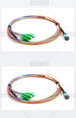 原创带状光纤跳线连接器mtp光纤乐趣版权可商用
